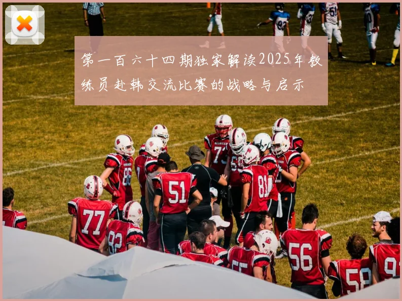 第一百六十四期独家解读2025年教练员赴韩交流比赛的战略与启示